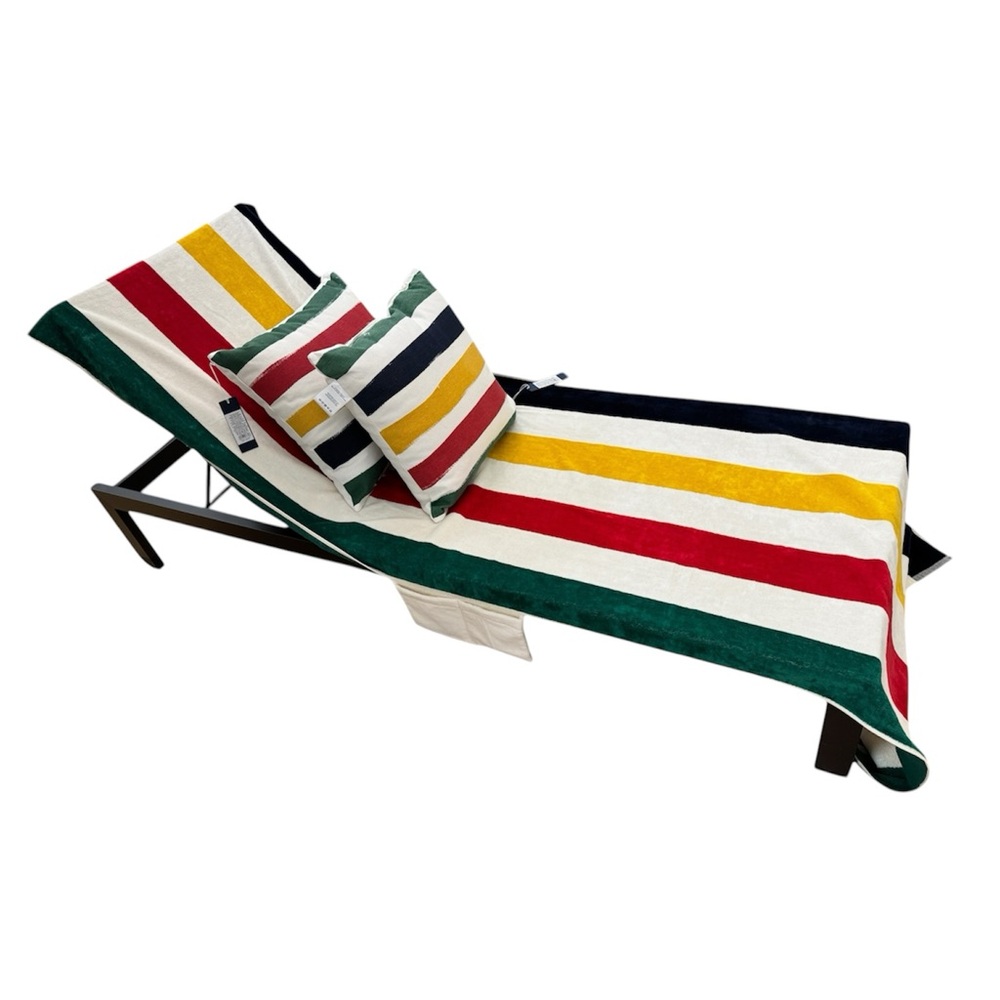 Hudson’s Bay Company HBC Stripes Patio Lounge Chair Towel